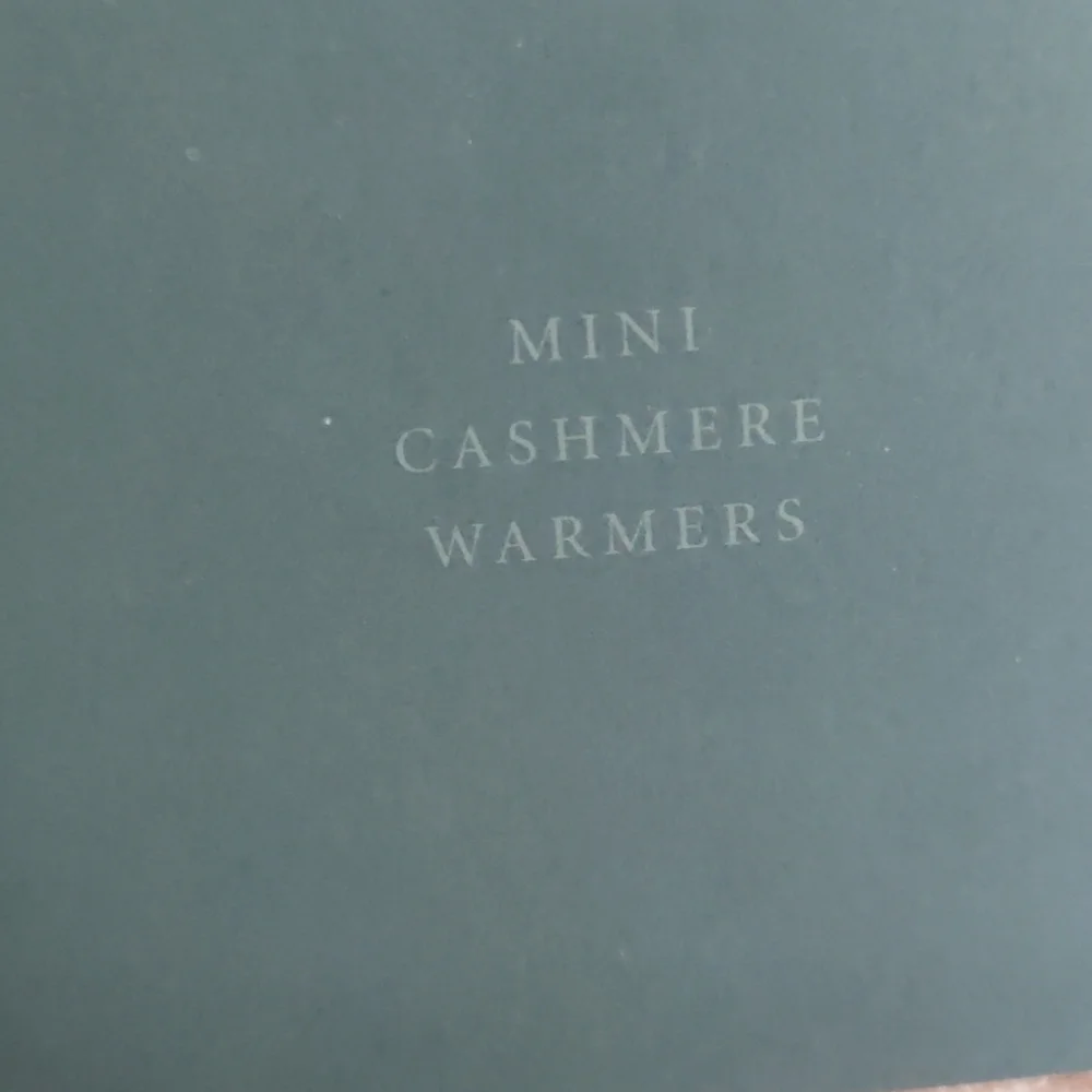 New inbox mini cashmere warmers